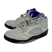 NIKE AIR JORDAN 5 RETRO WHITE DARK CONCORD US12 30.0cm