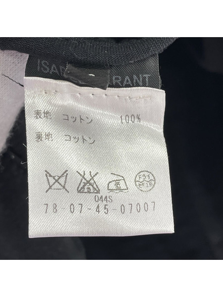 ISABEL MARANT ジャケット デザイン ノースリーブ ジャケット ベスト 黒