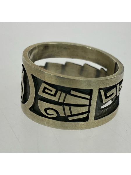 NAVAJO リング・指輪 NAVAJO族 Lucion Koinva 狼
