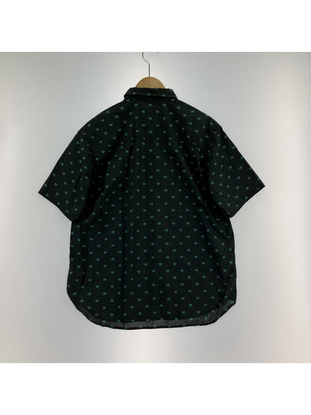 UNDERCOVER 14SS 星総柄 S/Sシャツ ブラック (2)[値下]
