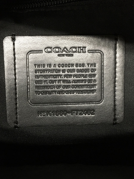 COACH PVCキャンバス シグネチャー リュック