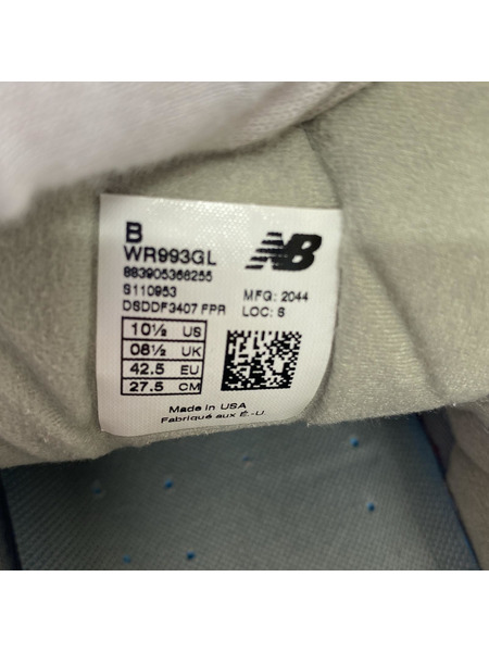 NEW BALANCE スニーカー USA製 WR993GL