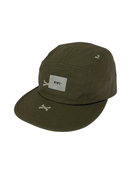 WTAPS キャップ COTTON OXFORD TEXTILE クロスボーンロゴ キャップ[値下]