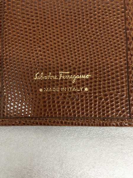 S.Ferragamo　長財布 茶