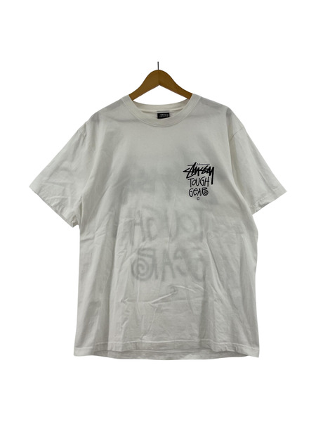 STUSSY TOUGH GEAR Tee Tシャツ (L) ホワイト