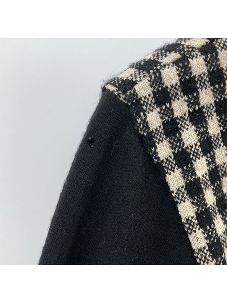 tricot COMME des GARCONS 袖切リ替エカットソー　白黒