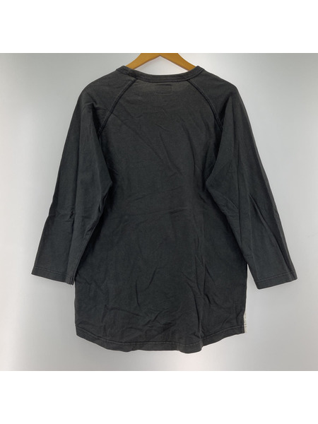 STUSSY ラグランカットソー ブラック M