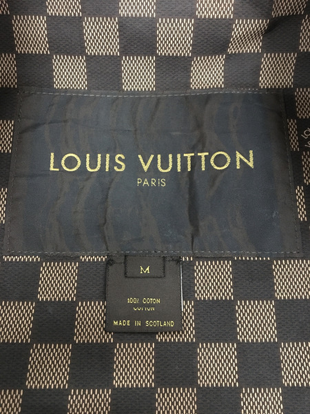 LV MACKINTOSH ゴム引きコート 裏ダミエ