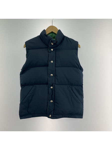 Crescent Down Works リバーシブルダウンベスト XS