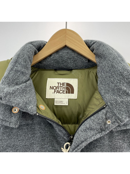 THE NORTH FACE　SIERRA DOWN WOOL PARKA/グレー