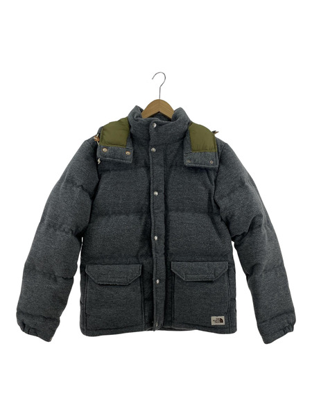 THE NORTH FACE　SIERRA DOWN WOOL PARKA/グレー