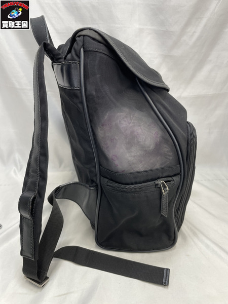 GUCCI メッシュ切替 バックパック 黒