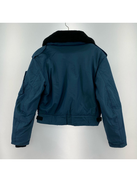 ジャケット カナダ軍 AIR FORCE フライトジャケット 青系[値下]