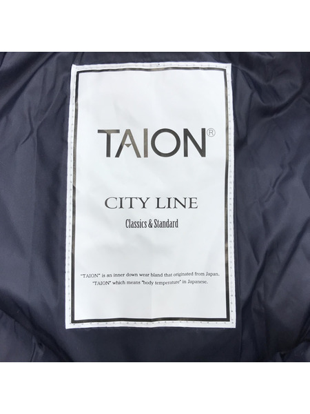 ヒザ丈スカート taion ミリタリーダウンスカート　L[値下]