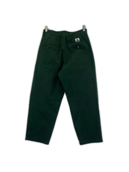 DESCENDANT パンツ DC-3 タックパンツ 1 グリーン