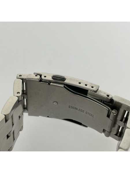 DIESEL メンズ時計 DZ-1127 クォーツ アナログ 黒銀 ステンレス