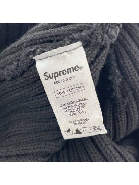 Supreme/Overdyed Beanie/Black