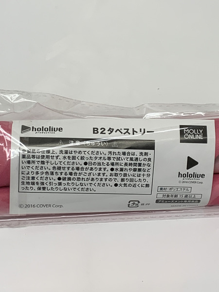 ホロライブ × モーリーオンライン 第11弾 B2タペストリー みこめっと 未開封 hololive MOLLY.ONLINE さくらみこ 星街すいせい miComet VTuber バーチャルYouTuber