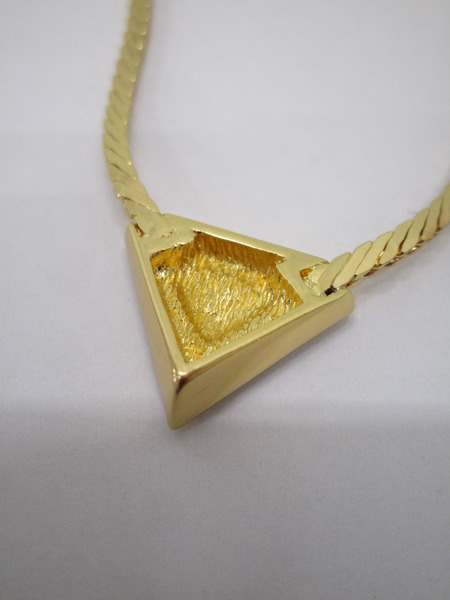 Dior ヴィンテージ トライアングル ライトスートン ネックレス