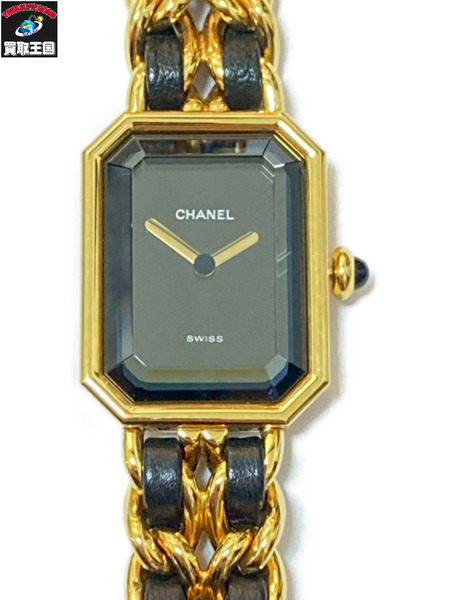 CHANEL シャネル プルミエール M H0001 電池交換済み レディース QZ クオーツ