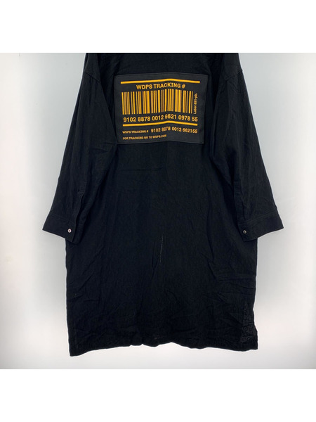 SHAREEF 長袖シャツ 20SS バーコードロングシャツ[値下]