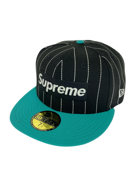 Supreme キャップ MLB TEAMS BOX LOGO NEW ERA STRIPE