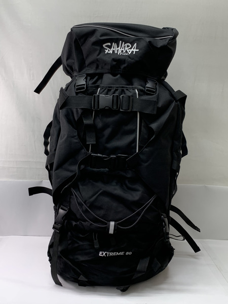 FieldSAHARA FSBP80 Extremeバックパック 80L ブラック フィールドサハラ リュック アウトドア 登山 [値下]