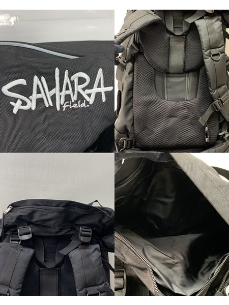 FieldSAHARA FSBP80 Extremeバックパック 80L ブラック フィールドサハラ リュック アウトドア 登山 [値下]