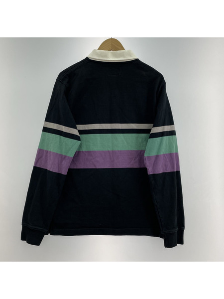 STUSSY/ラガーシャツ（M)