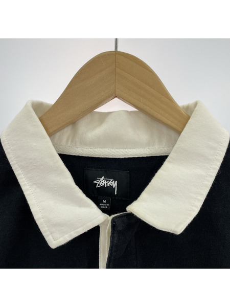 STUSSY/ラガーシャツ（M)