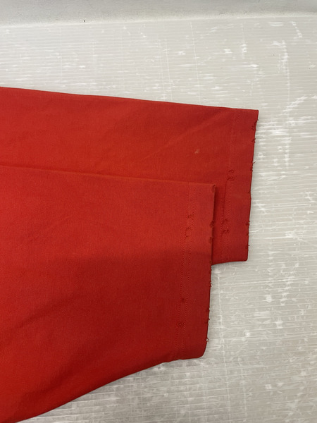 BALENCIAGA 20AW BLURRY ONE LIKE L/S TEE XL 赤