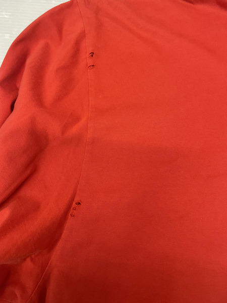 BALENCIAGA 20AW BLURRY ONE LIKE L/S TEE XL 赤