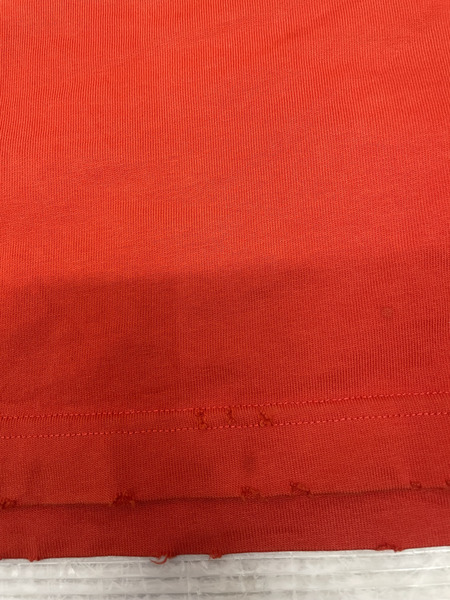 BALENCIAGA 20AW BLURRY ONE LIKE L/S TEE XL 赤