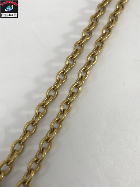 PRADA ジュエリー 93P ココマーク チェーン ネックレス ゴールド