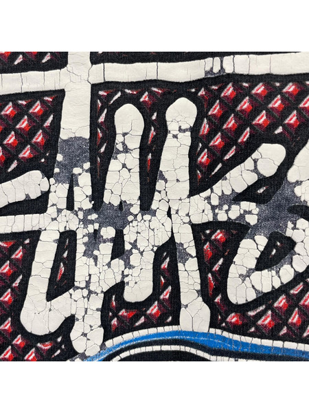 STUSSY 半袖Tシャツ・カットソー 00s オーバルロゴTee ネイビー