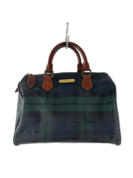 POLO RALPH LAUREN ソノ他バッグ ブラックウォッチ ミニボストン