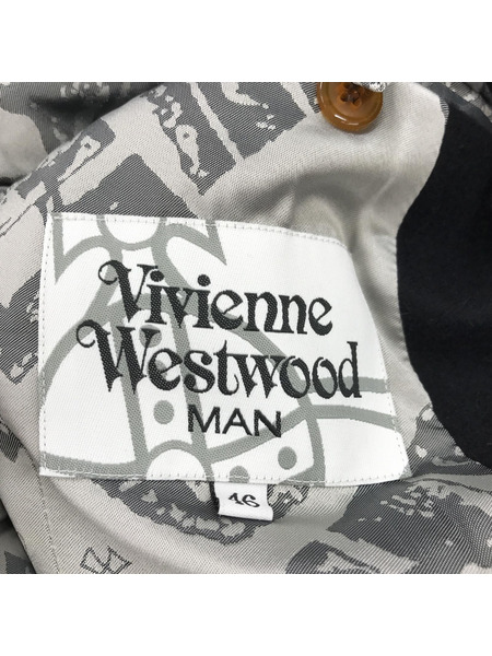 Vivienne Westwood MAN ウールコート 46 ブラック