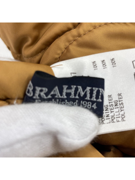 BRAHMIN バイカラー中綿ベスト 38