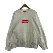 Supreme スウェット・トレーナー 25SS Washed Box Logo Crewneck L WHT