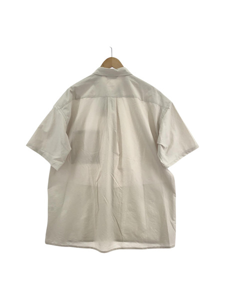 NANGA/AIR CLOTH COMFY S/S SHIRT/L/シャツ/アイボリー