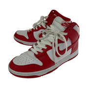 NIKE DUNK HI RETRO CHAMPIONSHIP WHITE AND RED 27.5cm