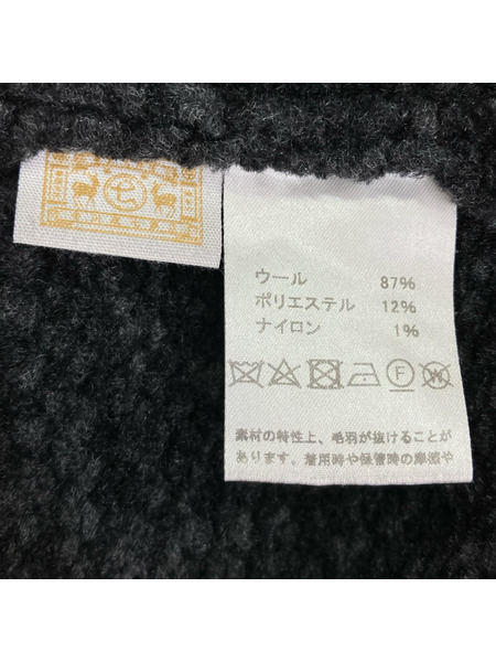 カーディガン 中川政七商店 ガウンカーデ 黒