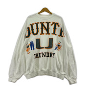 KAPITAL BIG KOUNTRY 30/-裏毛 BIGスウェット F ホワイト 