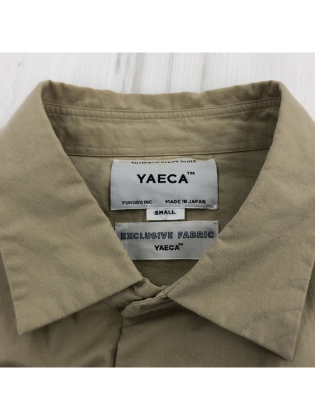 YAECA COMFORT SHIRT BEG 18109【S】[値下]