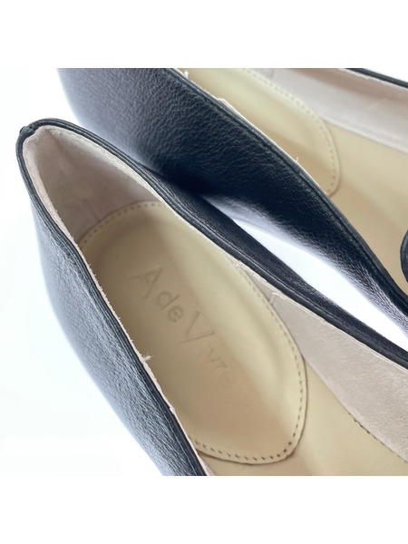 adevivre vh33121 オールレザービットローファー