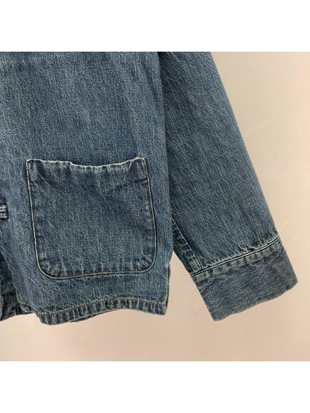 TENDERLOIN 長袖シャツ カンフーデニムシャツ (M)