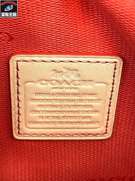 COACH コーチ シグネチャーポーチ カバン 鞄 ミニバッグ