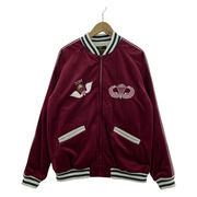 HOUSTON ジャケット VELVETTEN SOUVENIR JACKET 赤 (XL)