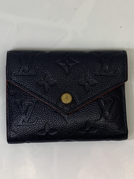 LV モノグラム・アンプラント ポルトフォイユ ヴィクトリーヌ マリーヌルージュ M64577 開封品 ダメージあり ルイ ヴィトン LOUIS VUITTON 三つ折り財布 コンパクトウォレット