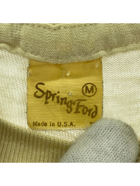 OLD・VINTAGE 半袖Tシャツ・カットソー Spring Ford 80s Captain Morgan (M)